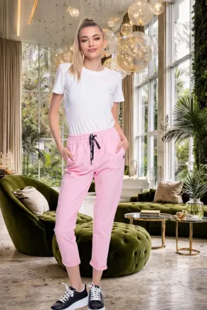 MAYO CHIX nohavice Pulzus ruzove