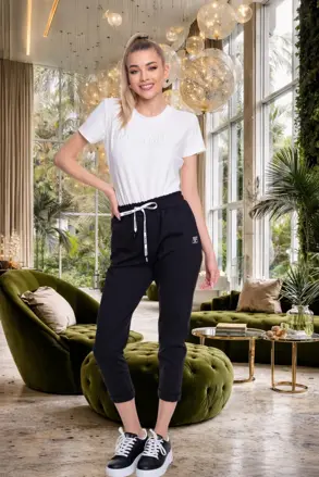 MAYO CHIX nohavice Pulzus cierne