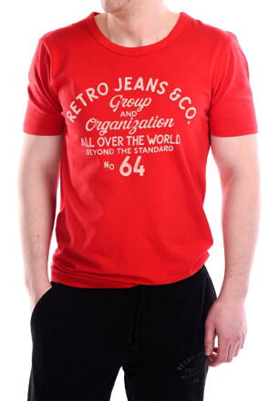 Pánske tričko ROSENBLATT red RETRO Jeans