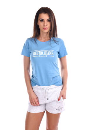 Dámske tričko SUNFLOWER blue RETRO Jeans