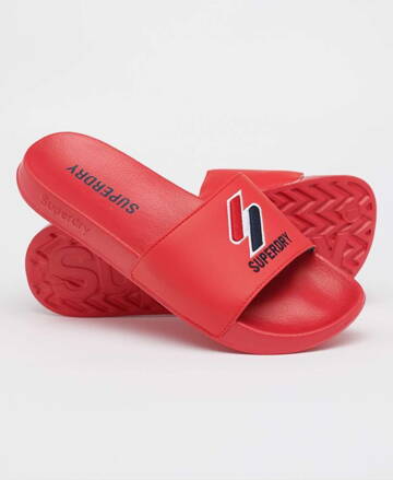 Dámske šľapky Core Pool Slide Superdry red